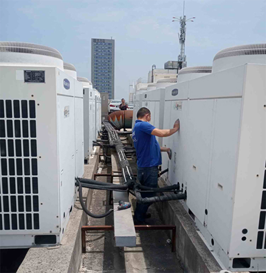 沐川中央空调制热和不制冷系统维修方法